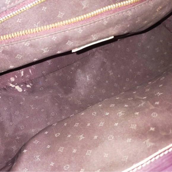 Louis Vuitton Purple and Gold Tote with Structured Design - Picture 8 of 10